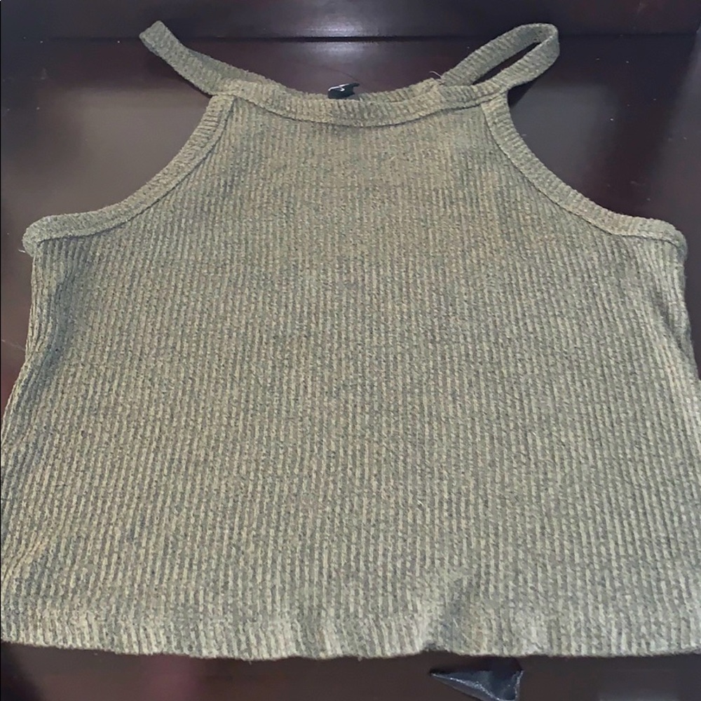 Windsor crop tank top